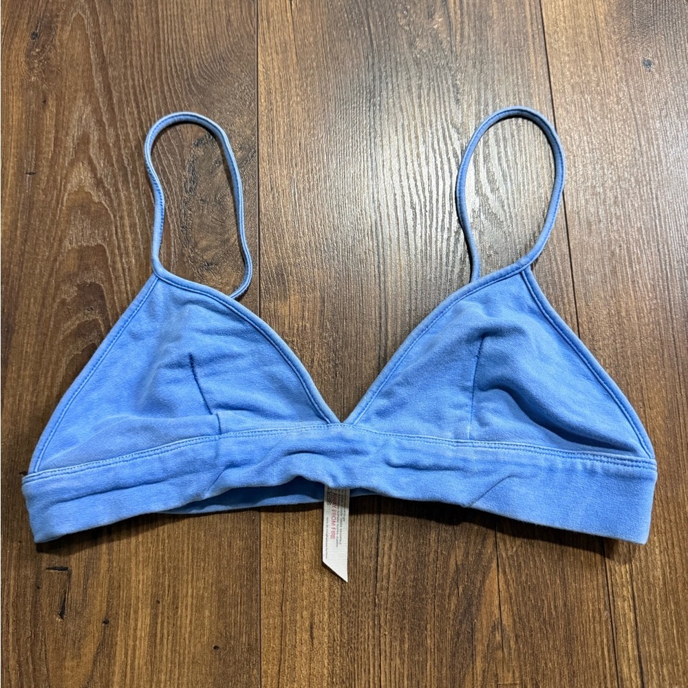 Intimately Free People Women’s Lounge Bralette, Blue One Size